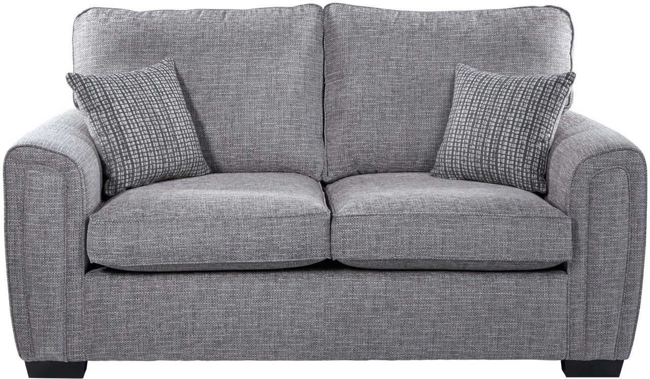 Alstons Memphis Two-Seater Sofa Grey | Arnotts