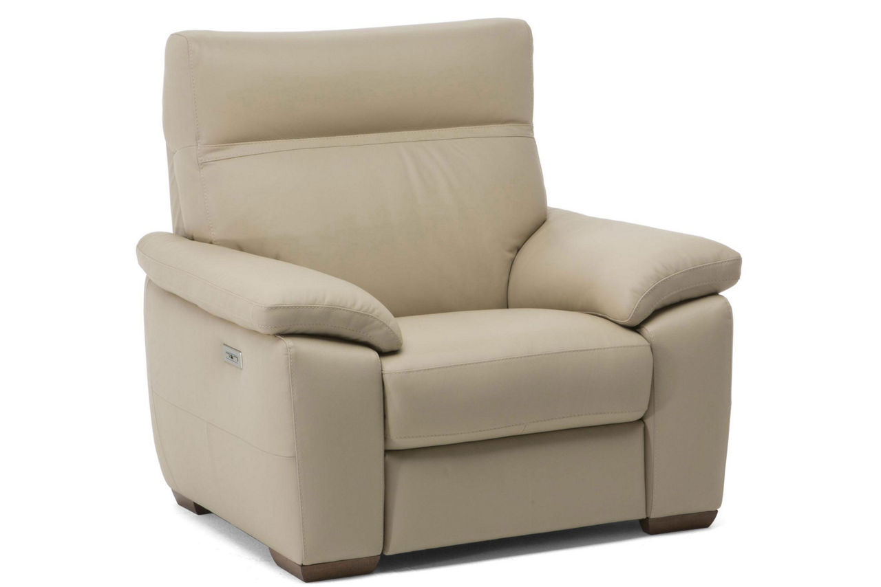 Natuzzi Editions C007 Empatia Leather Armchair With Recliner 10BL