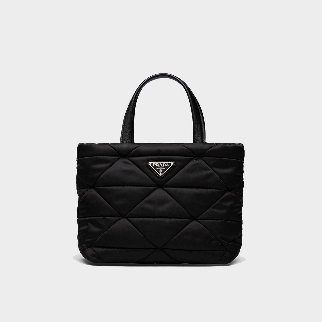 PRADA Re-nylon Core Tote Bag Black