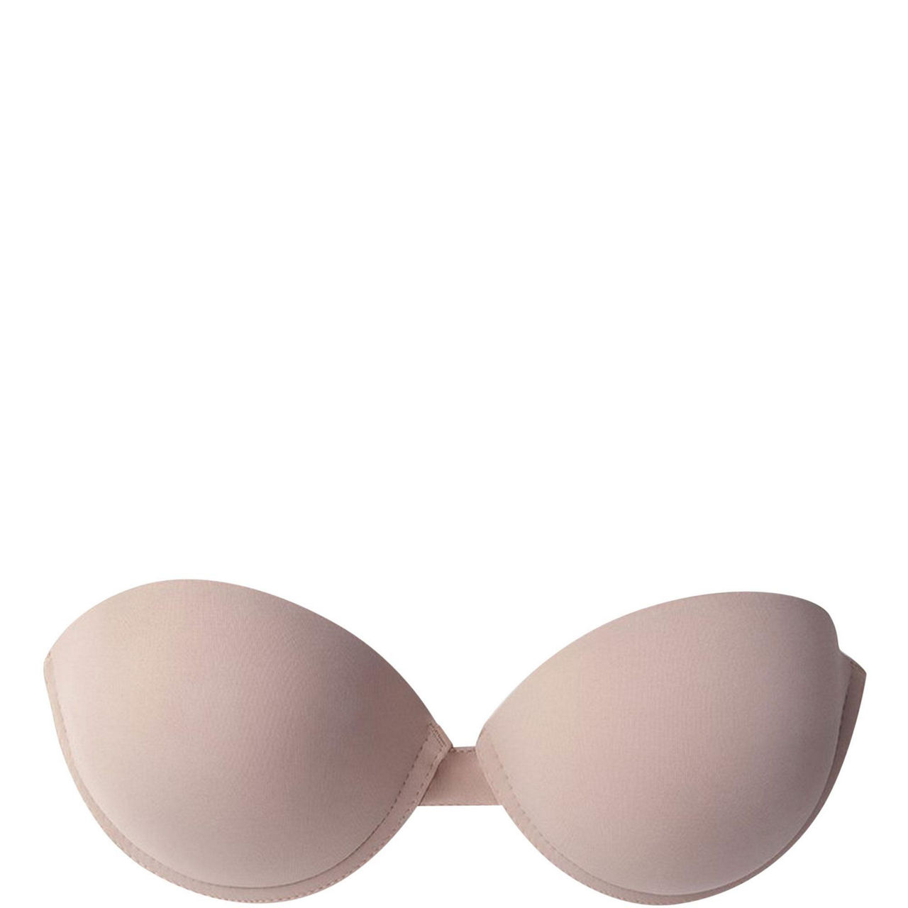 New Go Bare £28 Ultimate Boost Backless Strapless Nude B Cup Bra