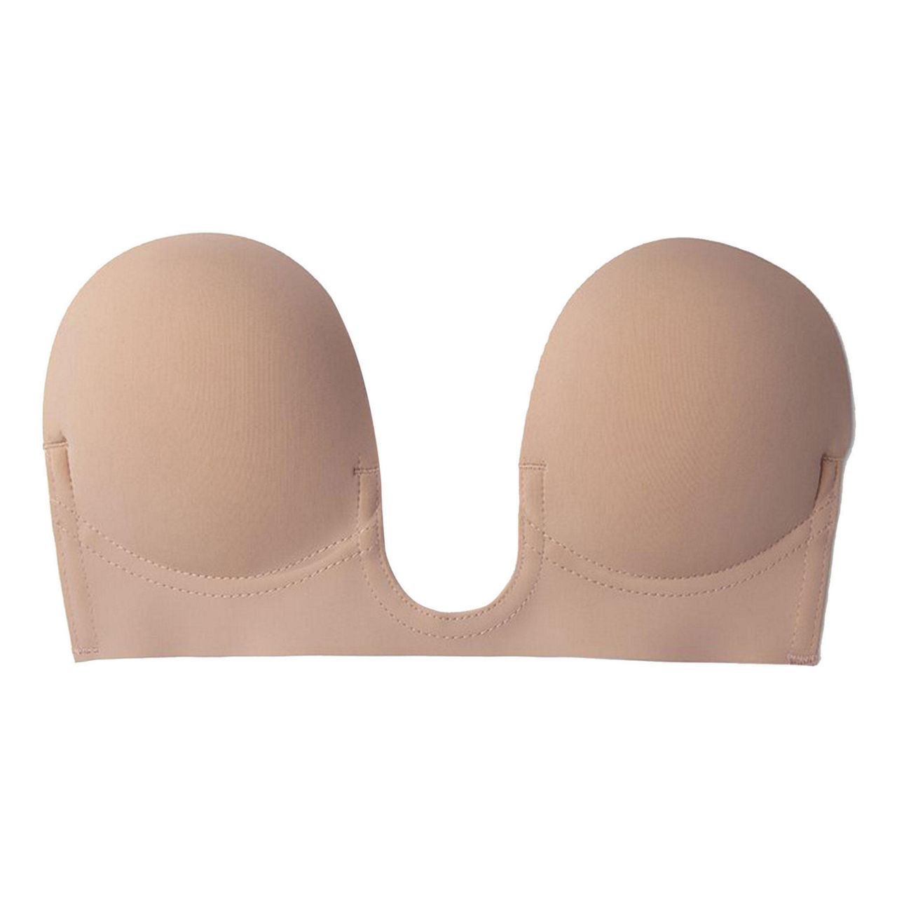 U plunge strapless bra