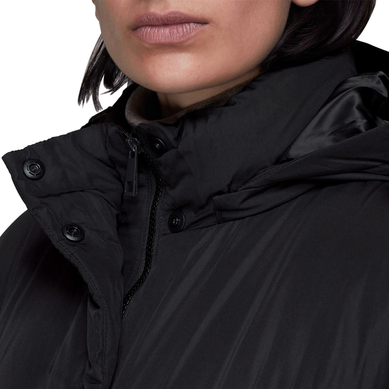 WHISTLES Tessa Hooded Longline Puffer Jacket