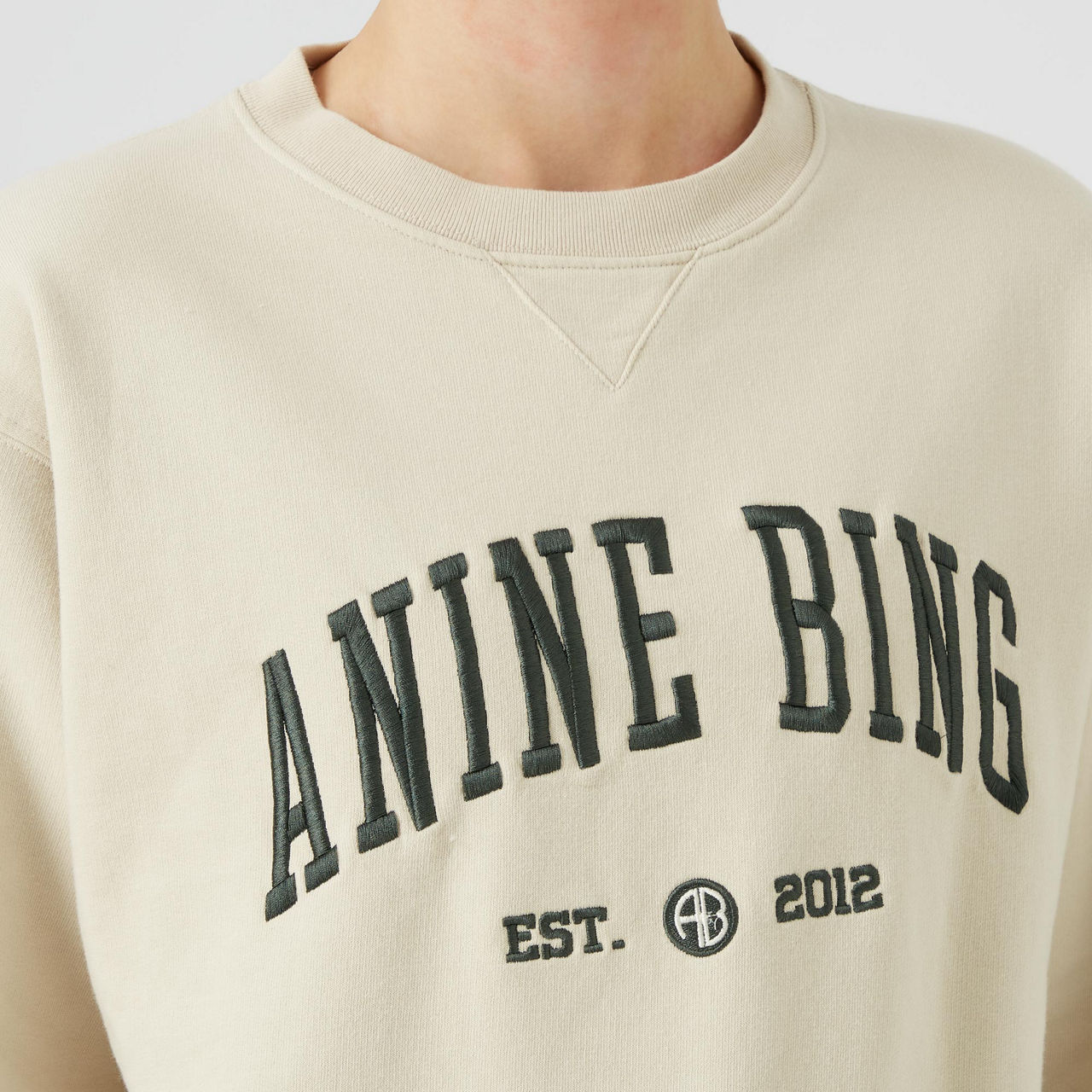 ANINE BING Ramona University Logo Sweatshirt