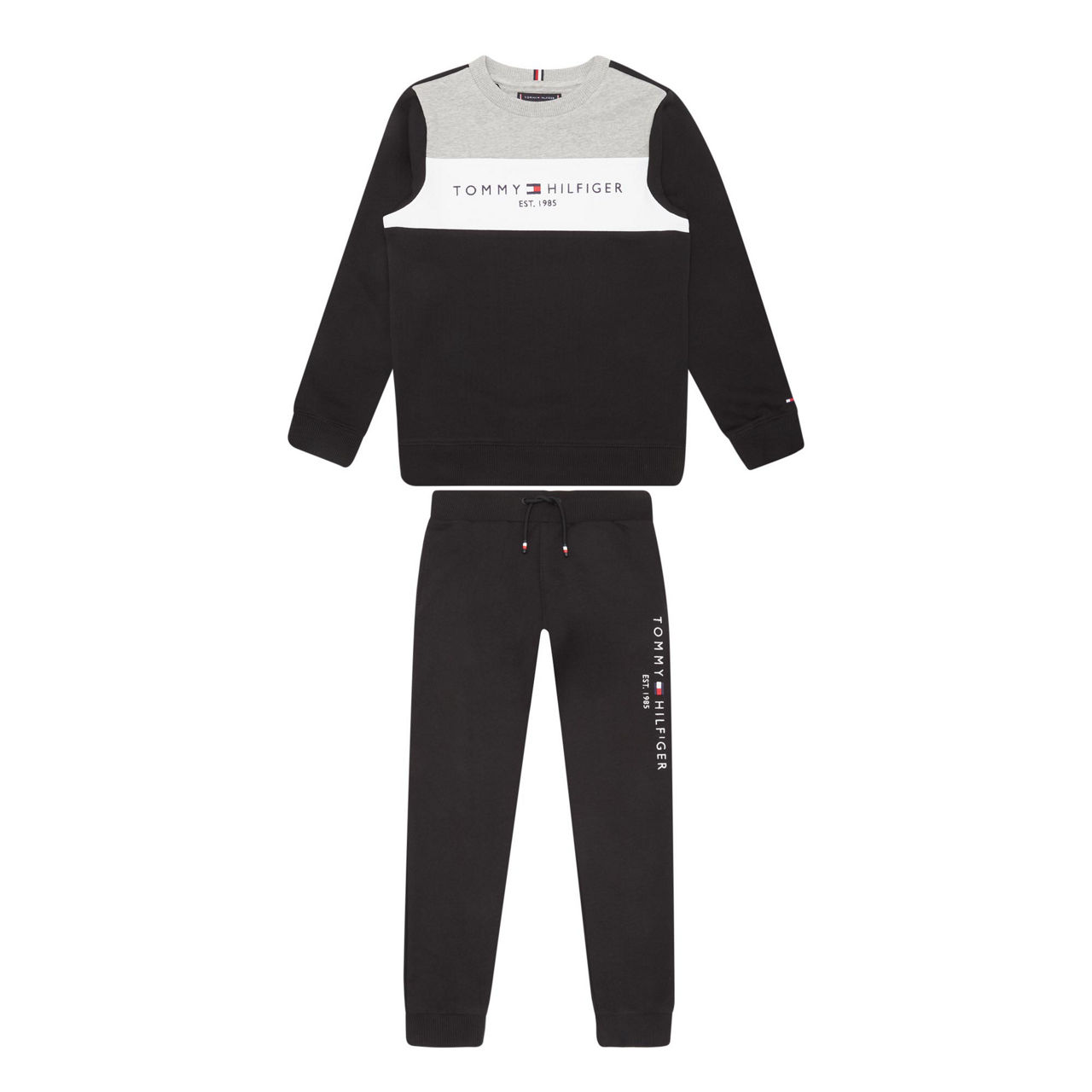 Tommy hilfiger colour block hot sale tracksuit