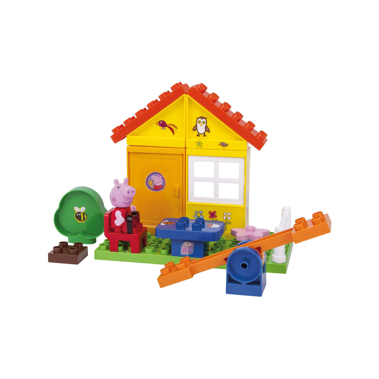 Peppa pig garden house best sale construction set