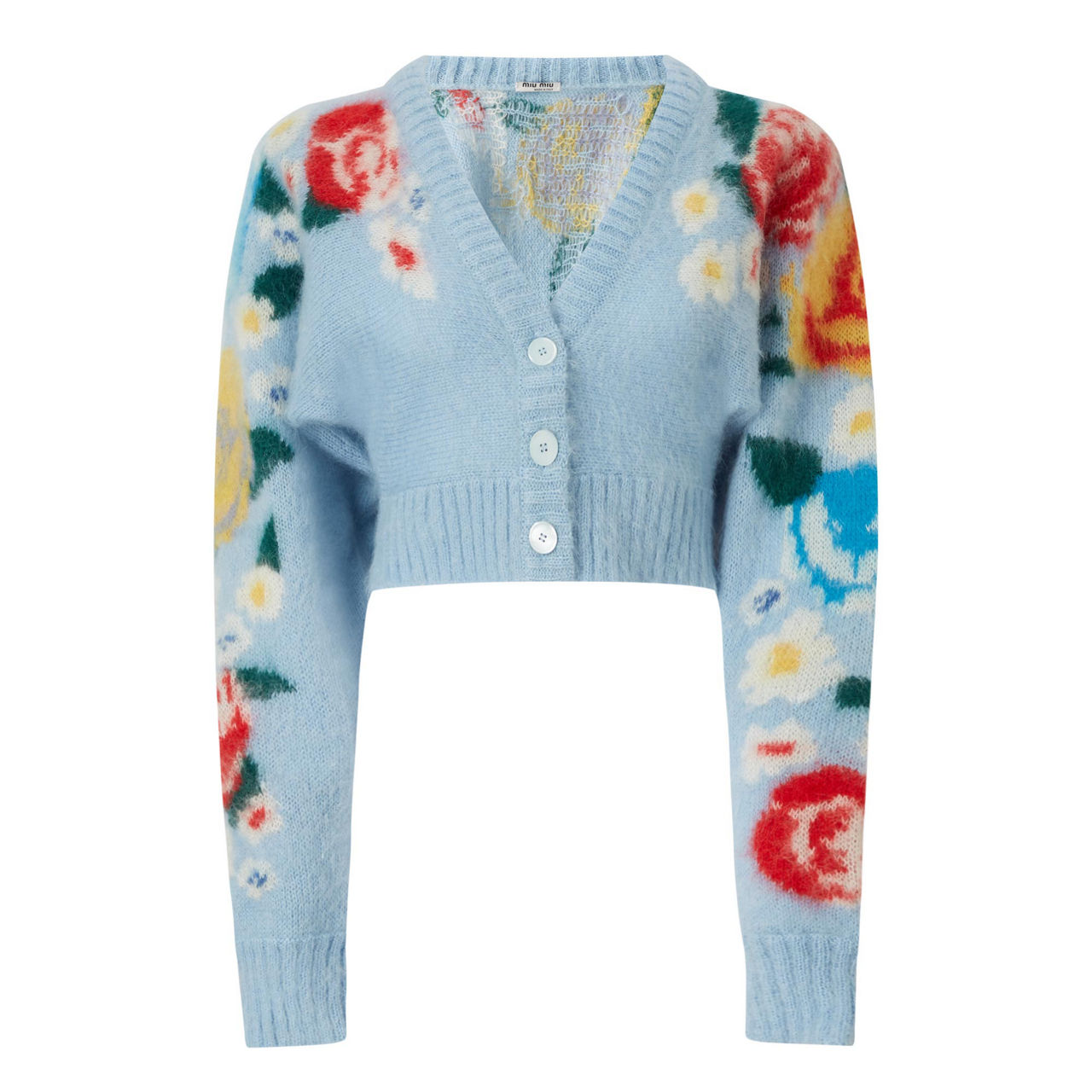 Miu miu mohair top cardigan