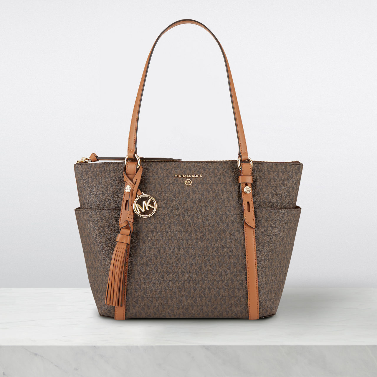 MICHAEL MICHAEL KORS Sullivan Top Zip Logo Tote