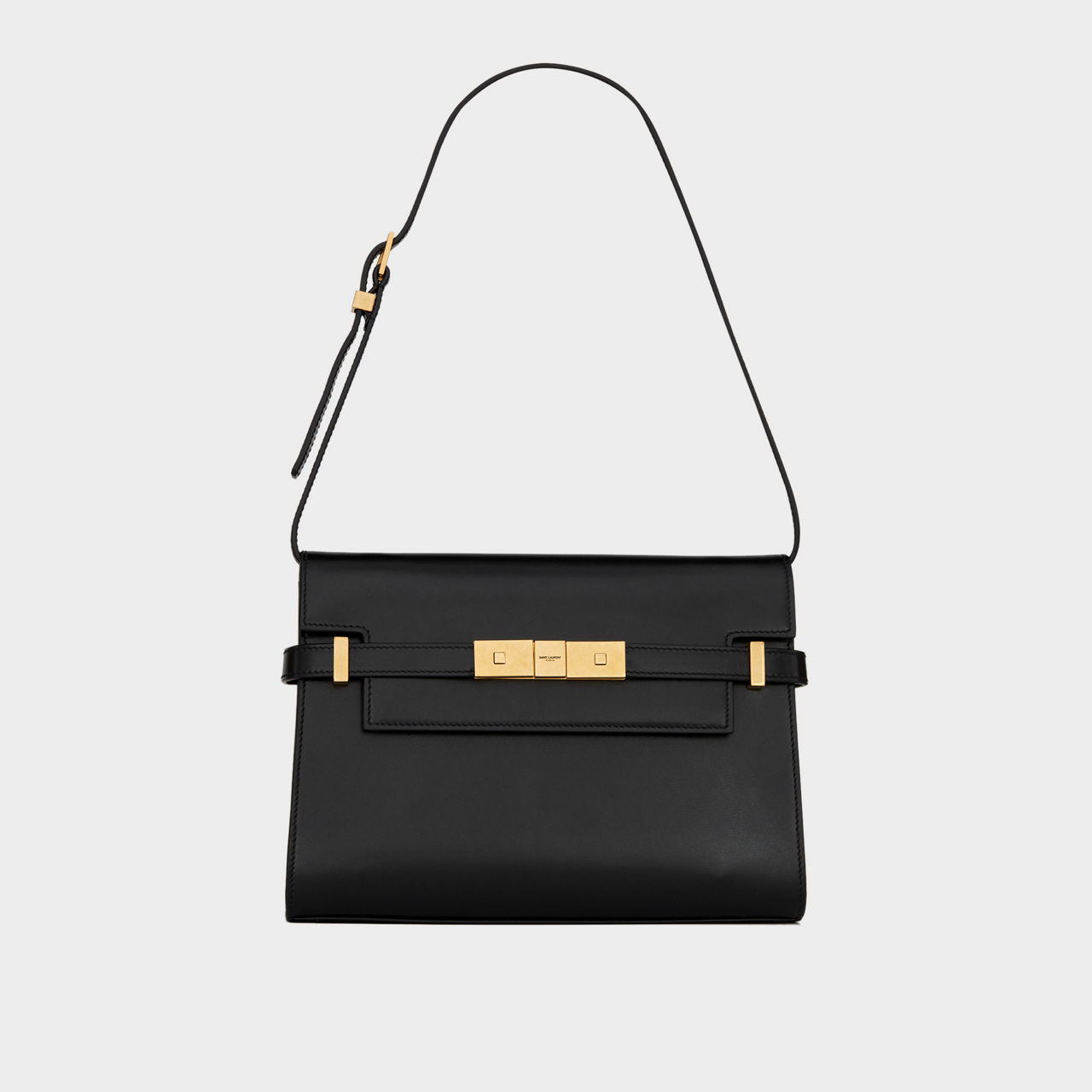 SAINT LAURENT Manhattan Small Leather Shoulder Bag