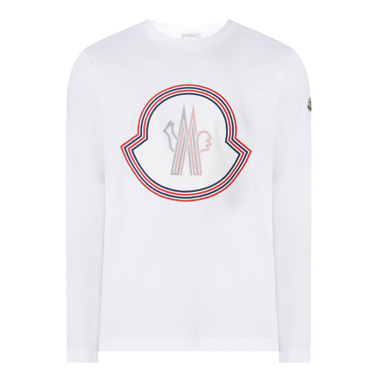 Moncler t shirt 2025 with big logo