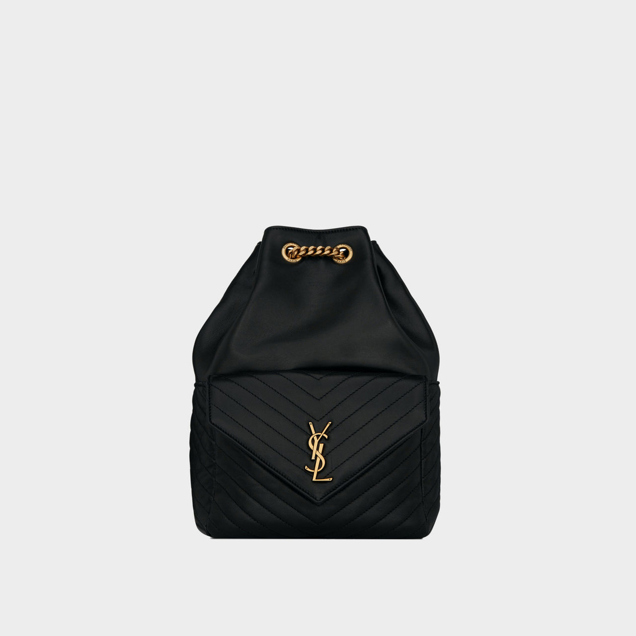 SAINT LAURENT Joe Leather Backpack