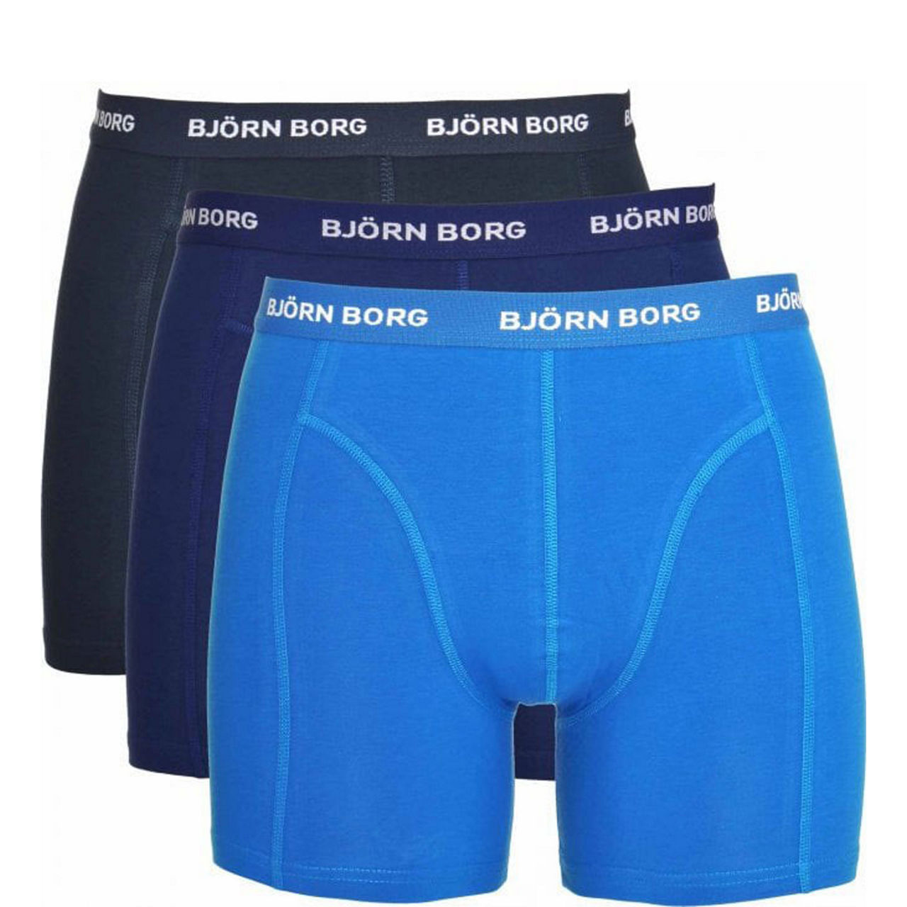 BJORN BORG PERFORMANCE BOYS SHORTS BOXER BRIEFS KIDS UNDERWEAR 2-PACK