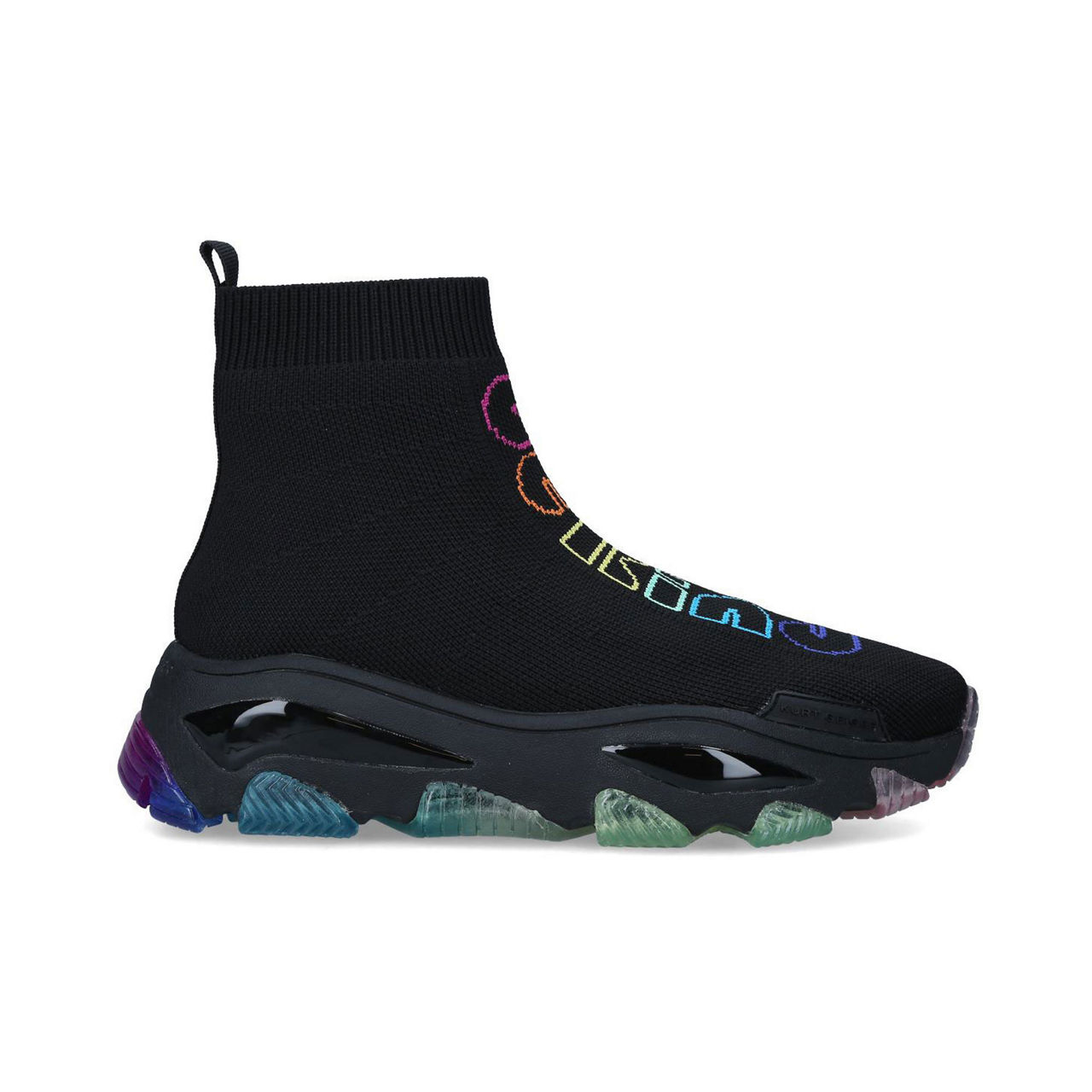 KURT GEIGER LONDON Lettie Be Kind Knit Sock Trainers