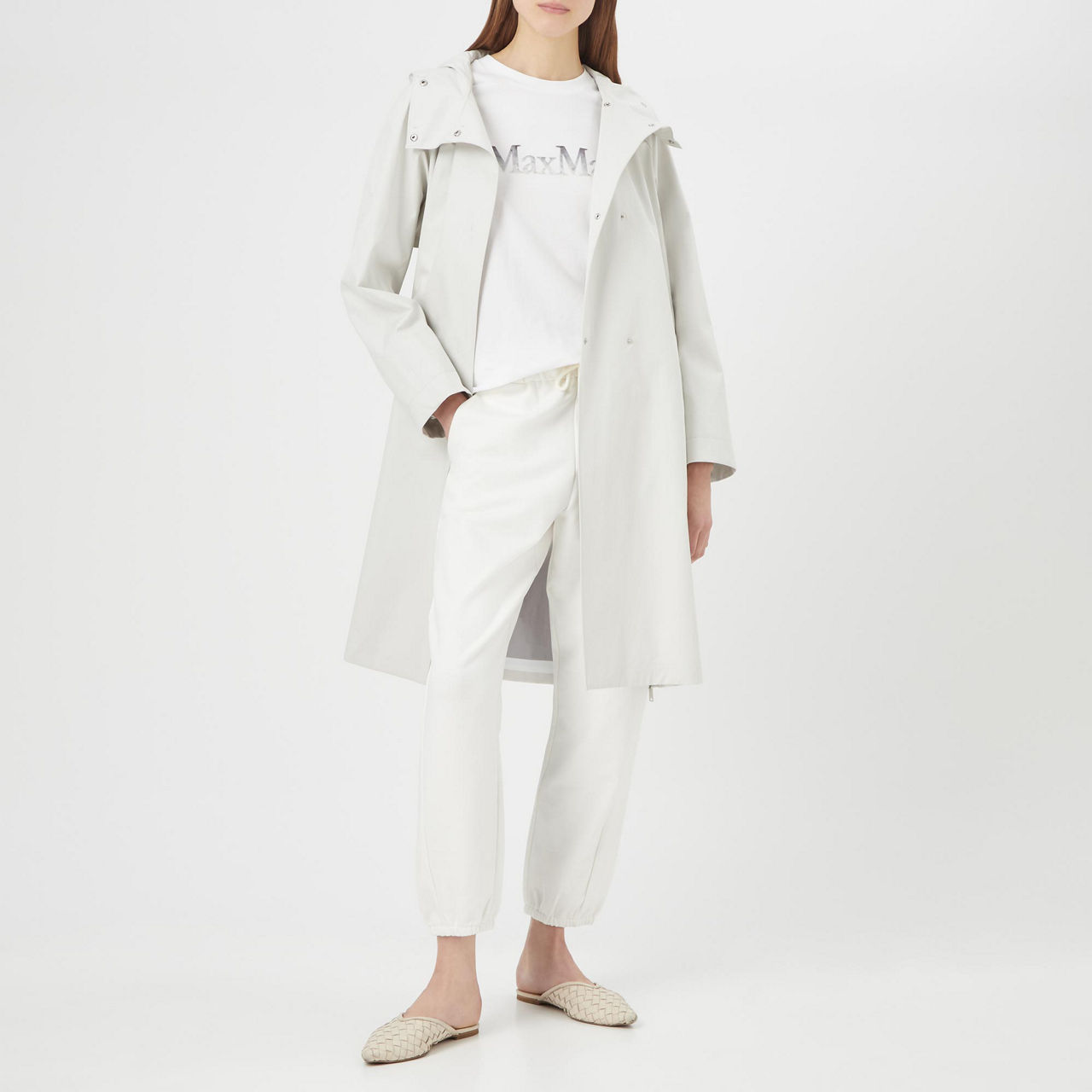 MAX MARA LEISURE Albio Hooded Raincoat