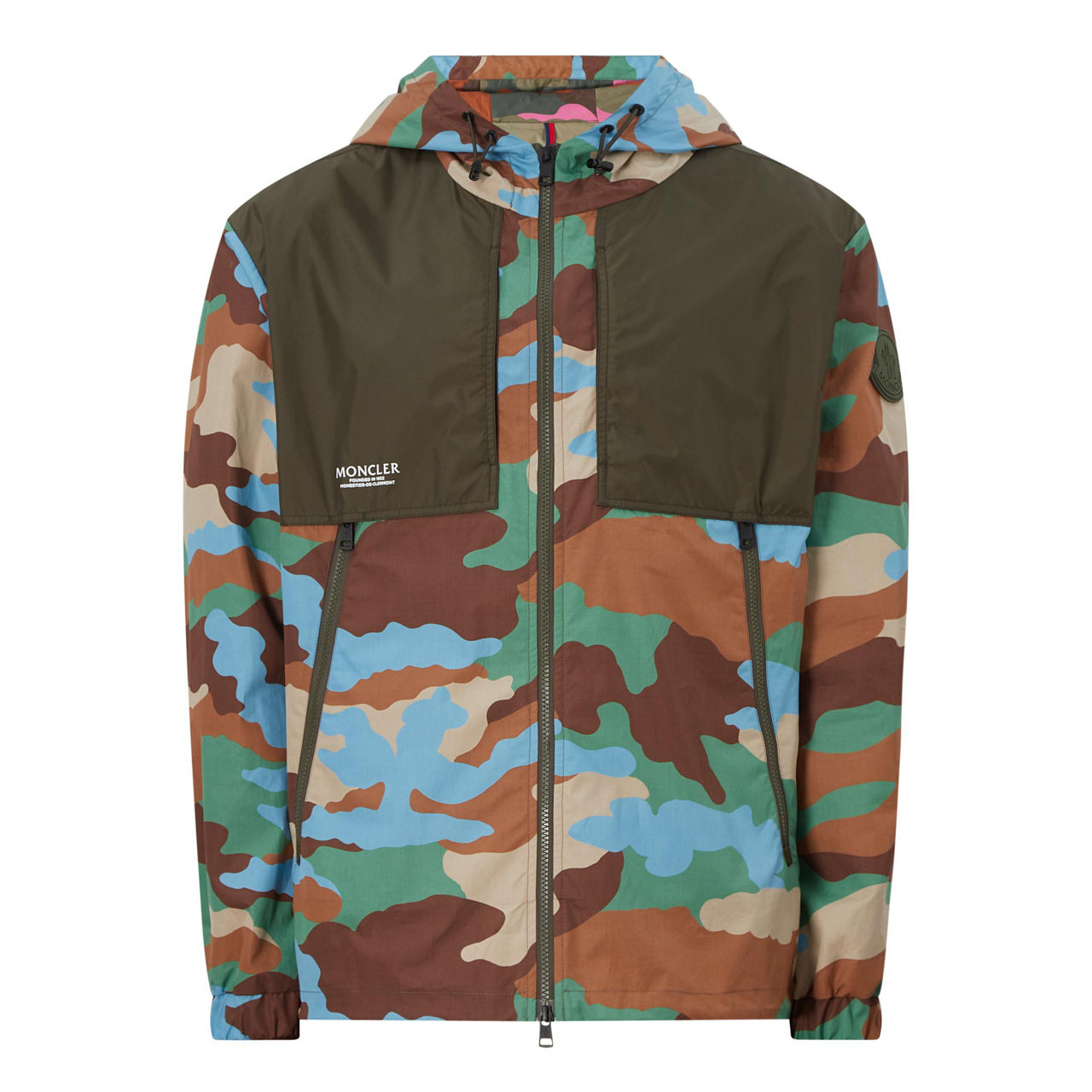 Moncler camouflage clearance jacket