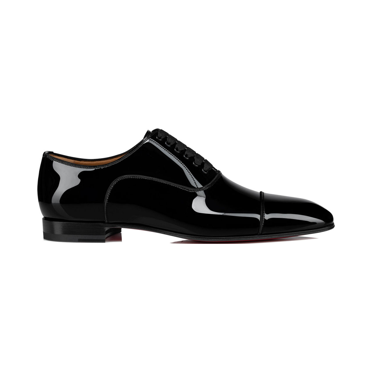 CHRISTIAN LOUBOUTIN Greggo Patent Leather Oxford Shoes