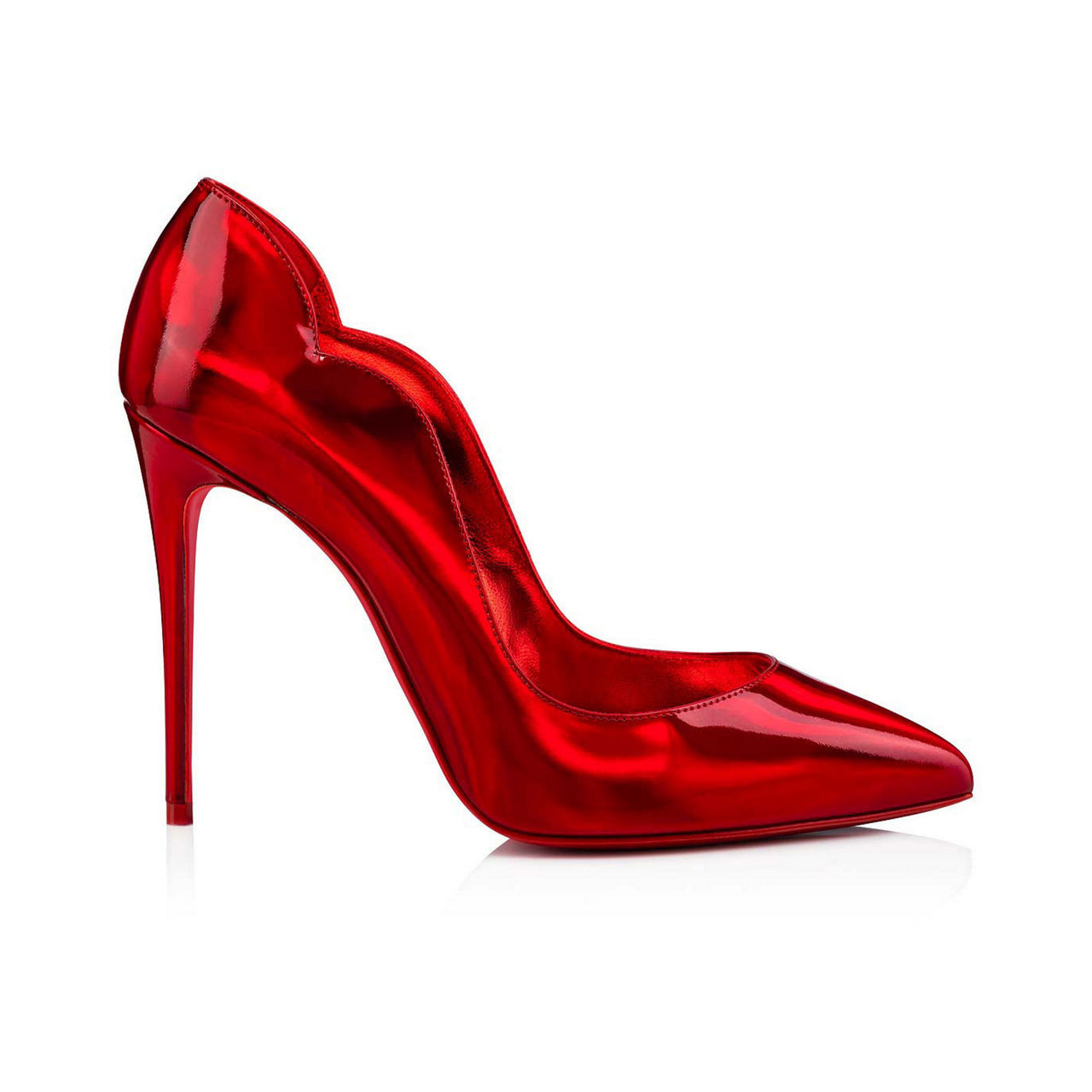 Christian Louboutin Kate Sling Patent Calfskin Pumps