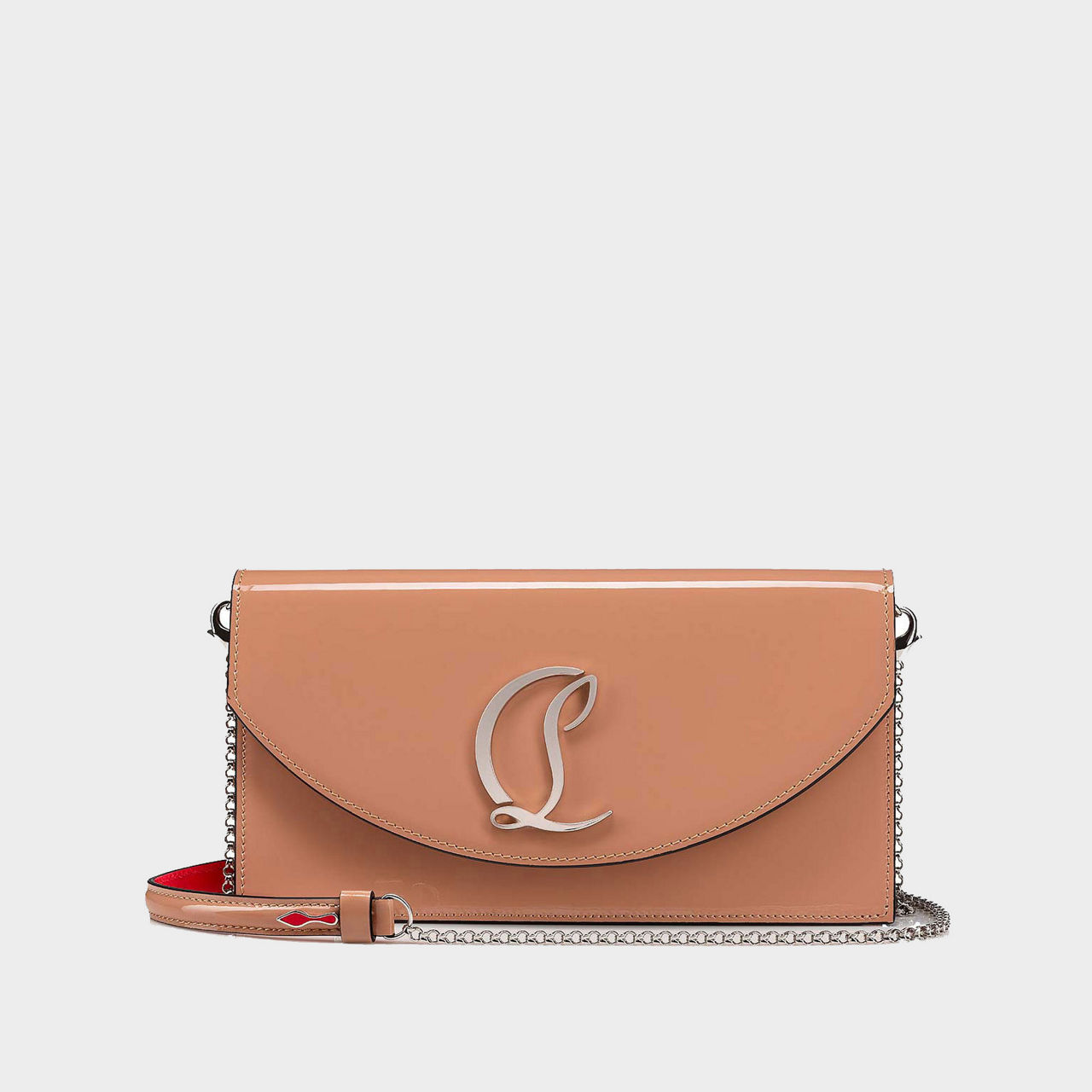 CHRISTIAN LOUBOUTIN Loubi54 Patent Clutch