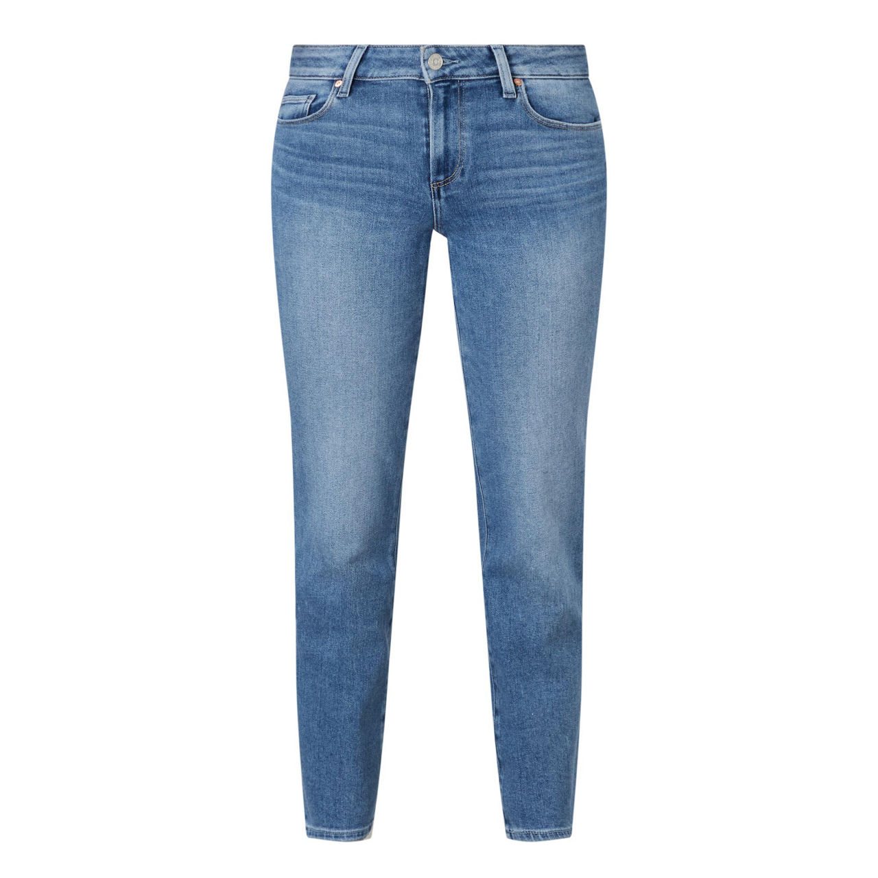 PAIGE Hoxton Ankle Skinny Jeans in Harla