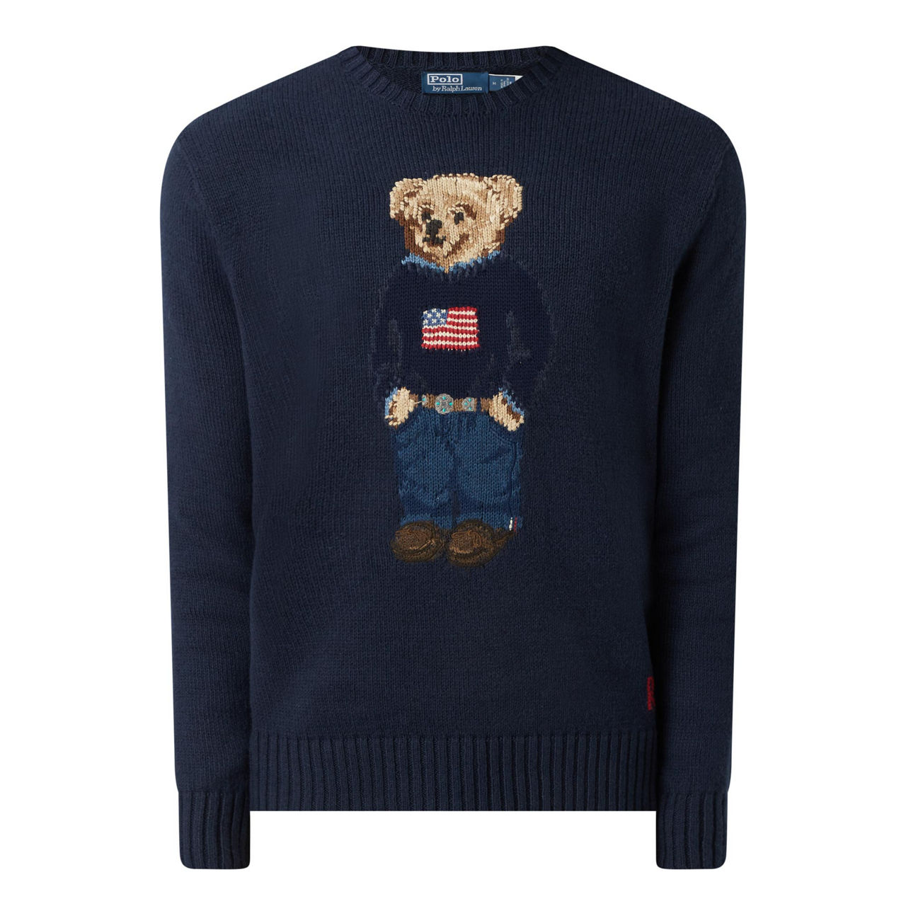 Men's polo 2025 bear sweater