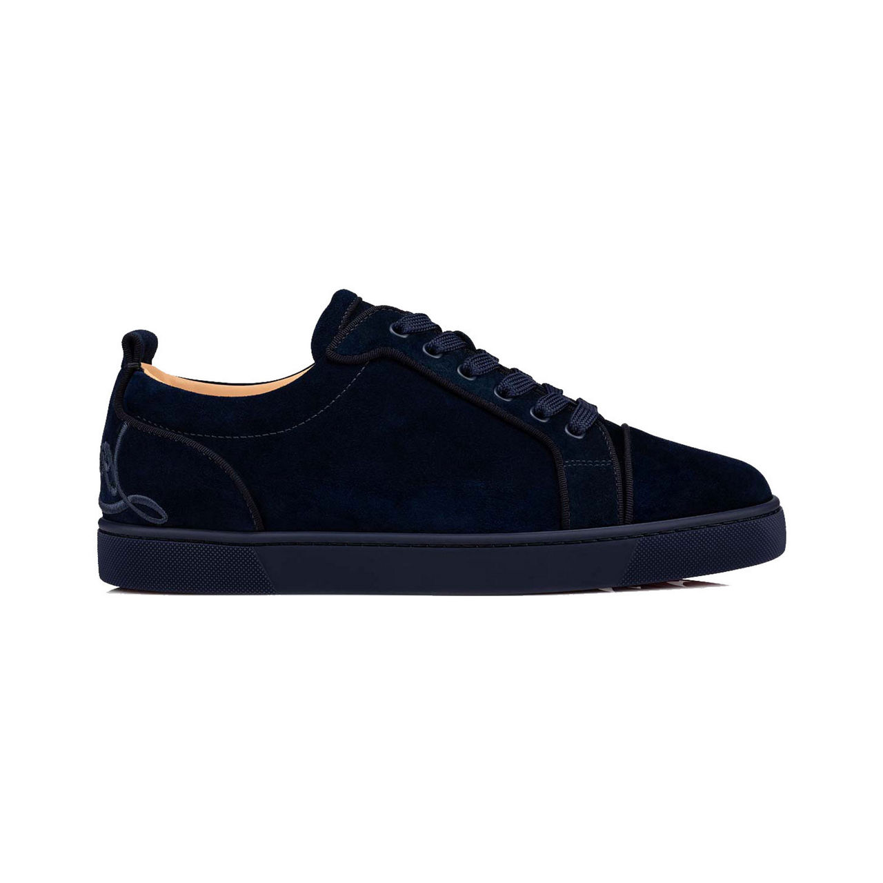 CHRISTIAN LOUBOUTIN Fun Louis Junior Suede Trainers