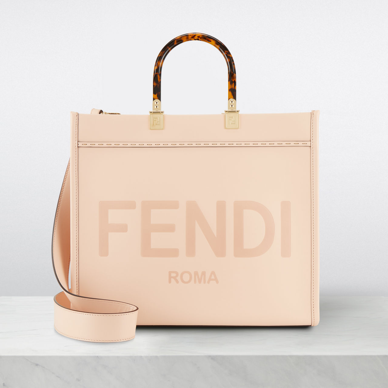 FENDI Sunshine Medium Top Handle Tote