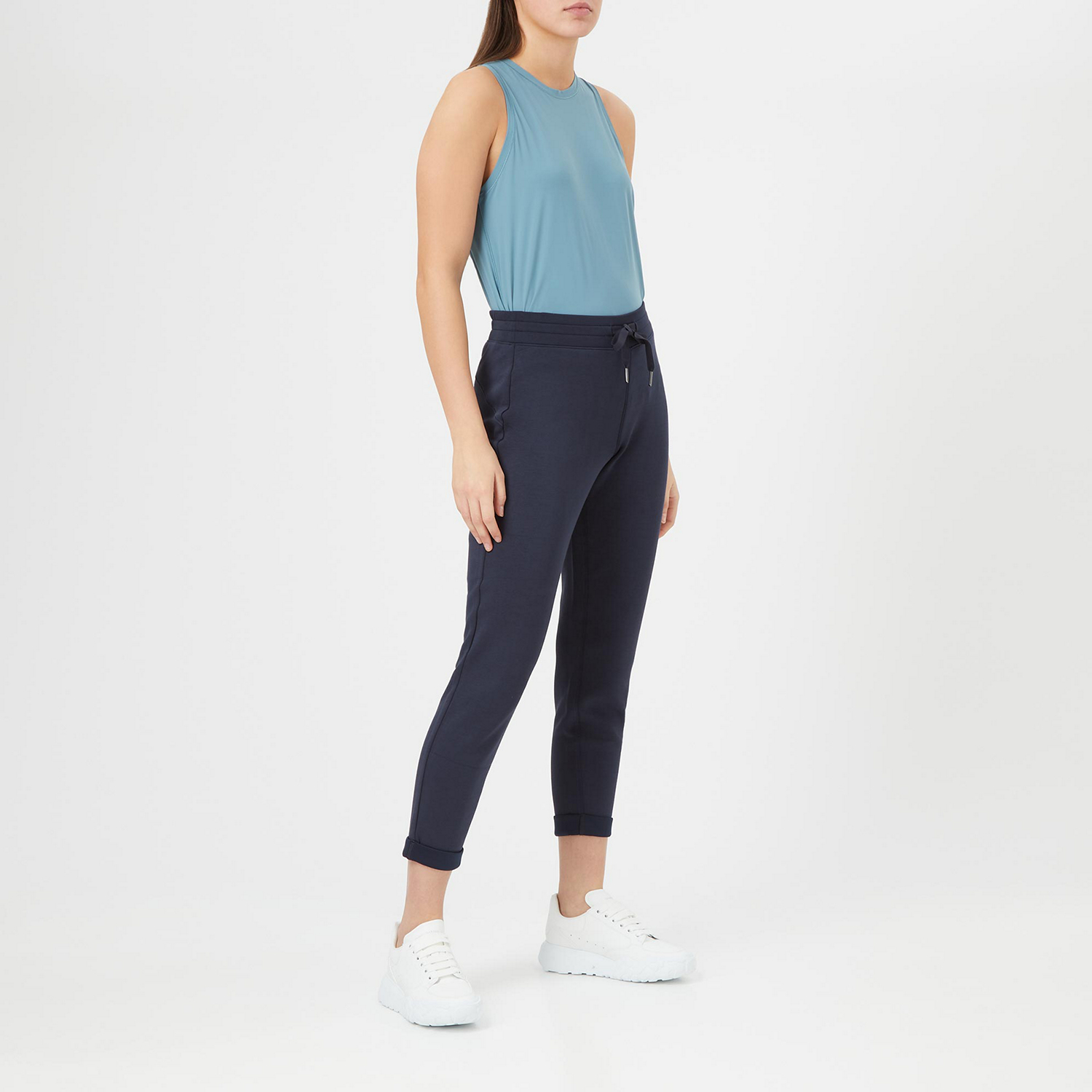 SPANX Active AirEssentials cropped stretch-jersey tapered