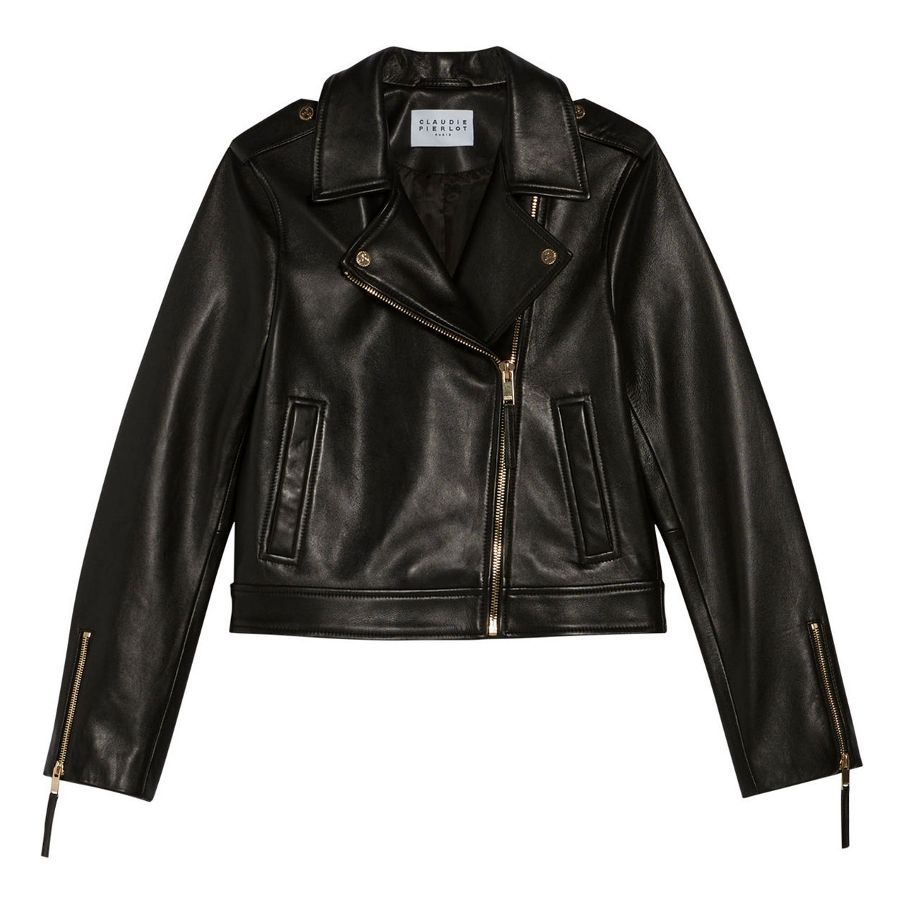 CLAUDIE PIERLOT Chloa Leather Jacket