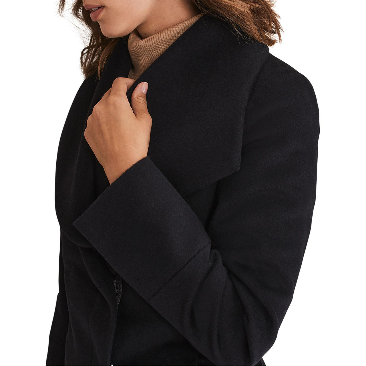 Nicci belted store coat