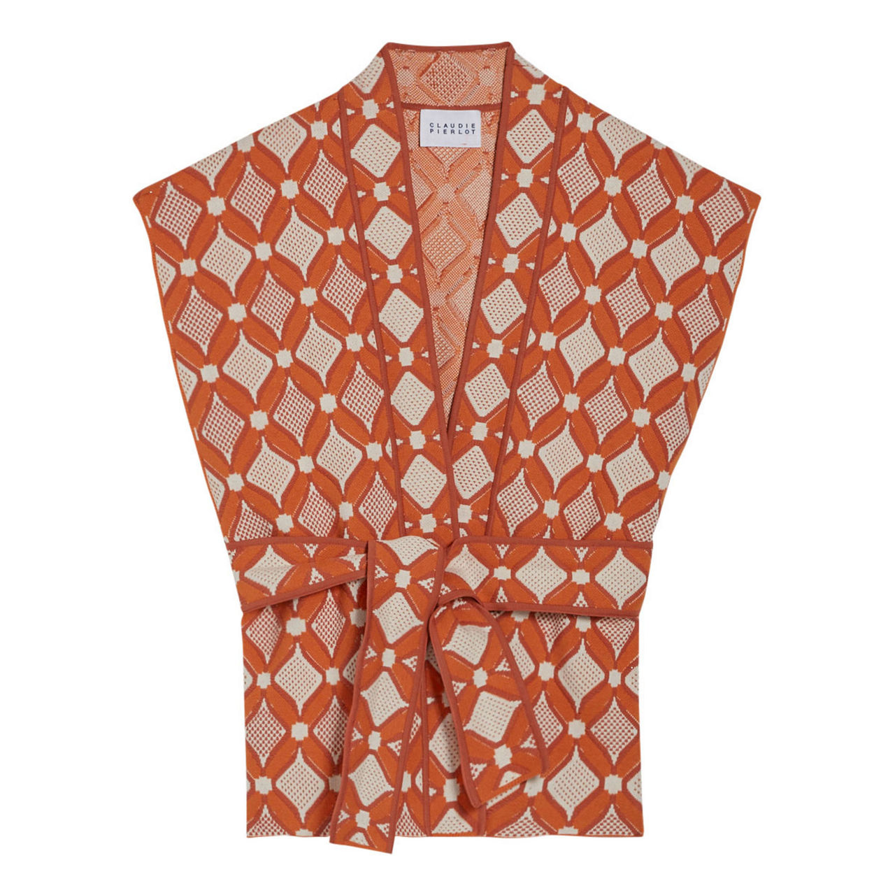 CLAUDIE PIERLOT Mao Sleeveless Jacket