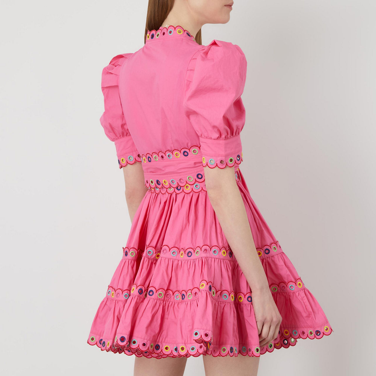 Jupe Wrap Mini Brodée Free People - Taille 10 - Neuf Avec étiquettes - Modèle Dream Away