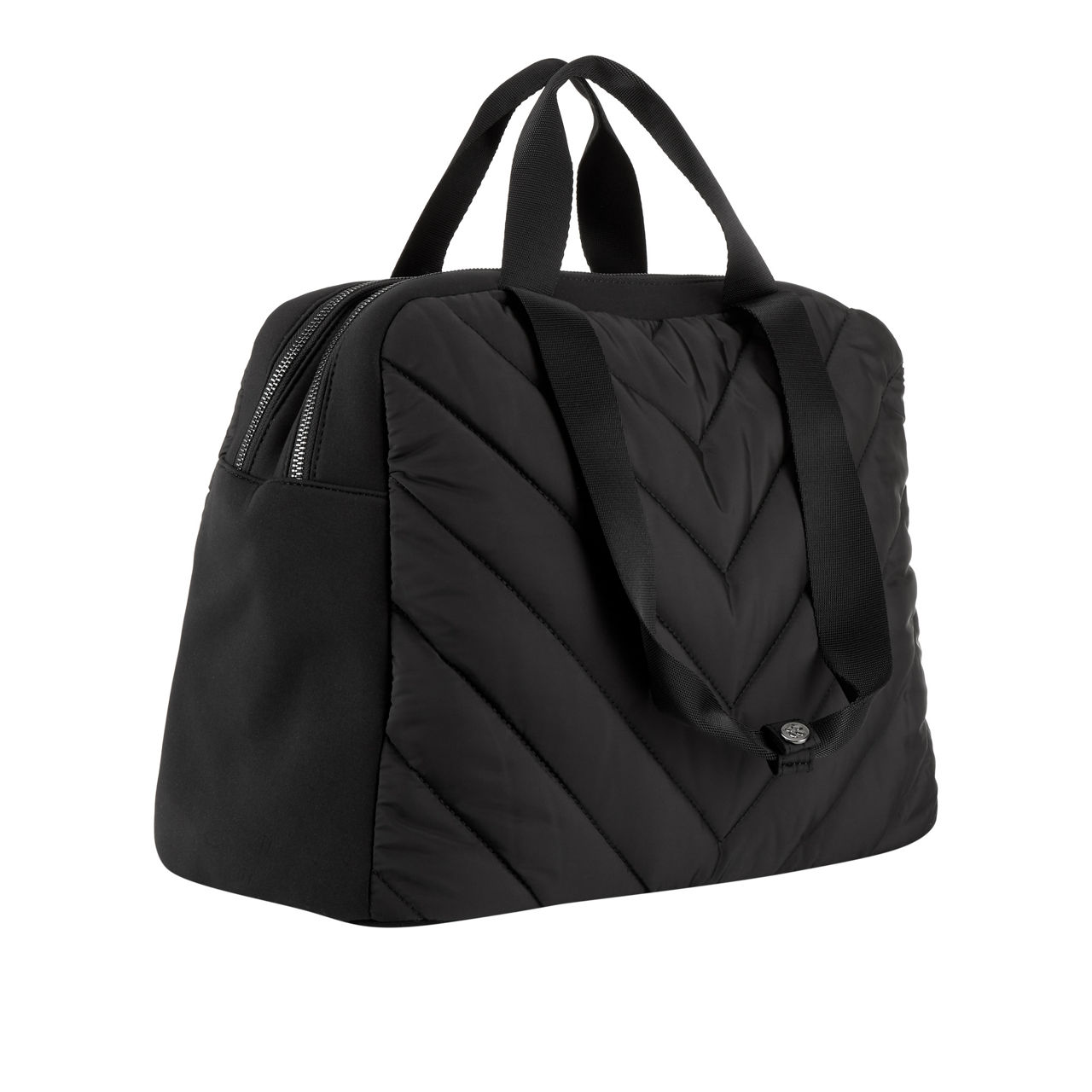 Sweaty Betty Icon Luxe Gym Bag, Black