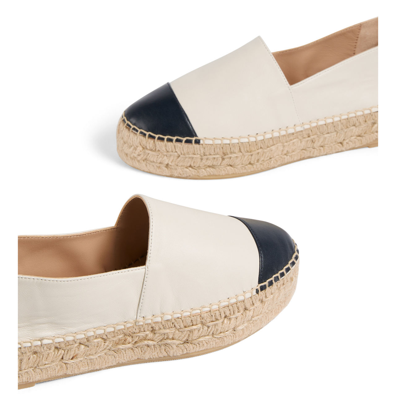 LK BENNETT Talia espadrille leather sandals