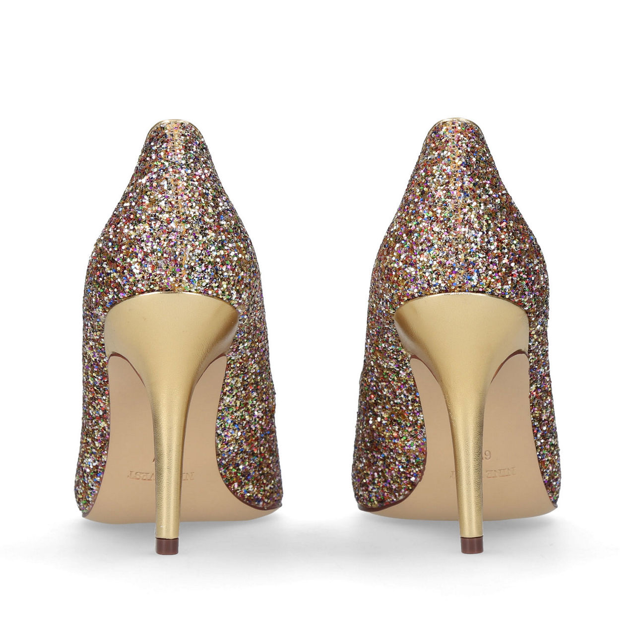 Nine west store glitter heels