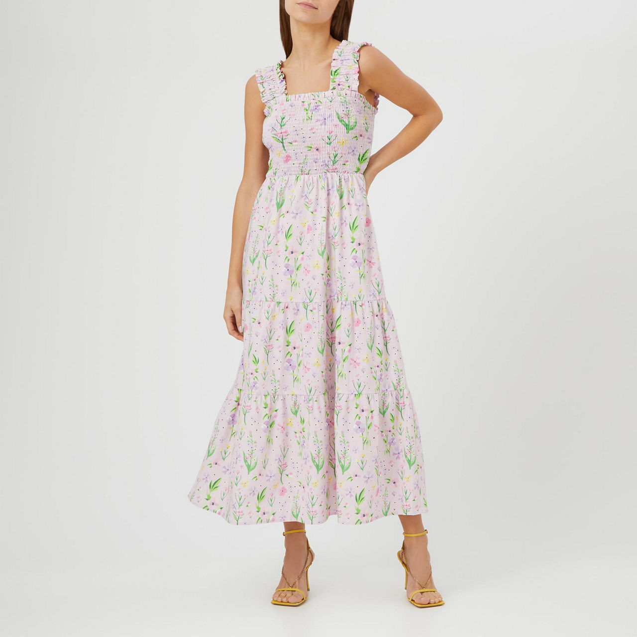 Josie Floral Midi Dress