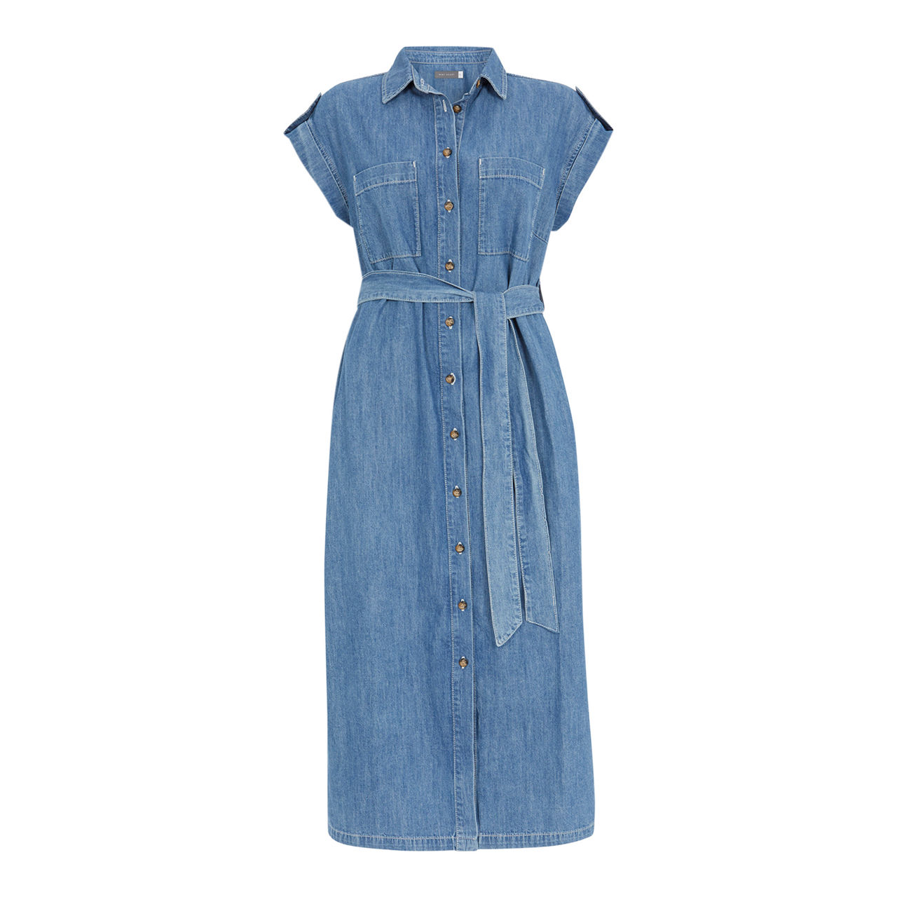 Mint velvet shop denim dress