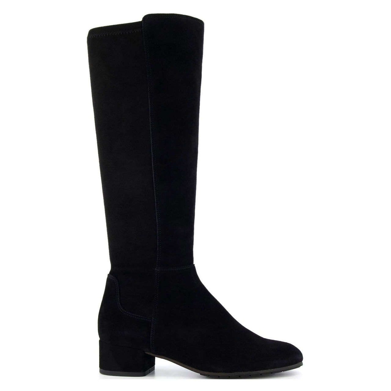 DUNE LONDON Tayla Suede Stretch Knee High Boots