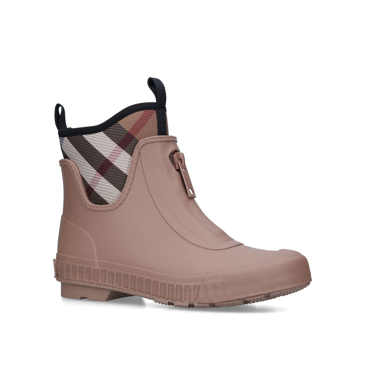 BURBERRY Flinton Rain Boots Brown