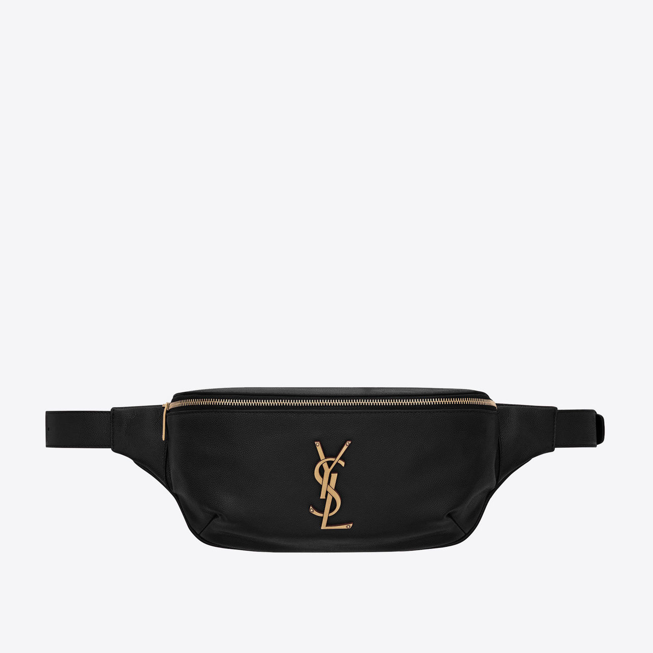 SAINT LAURENT Classic Monogram Leather Belt Bag