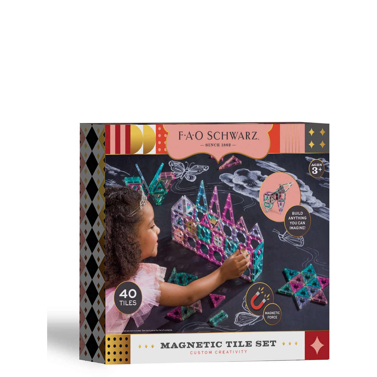 Fao schwarz magnetic building tiles online