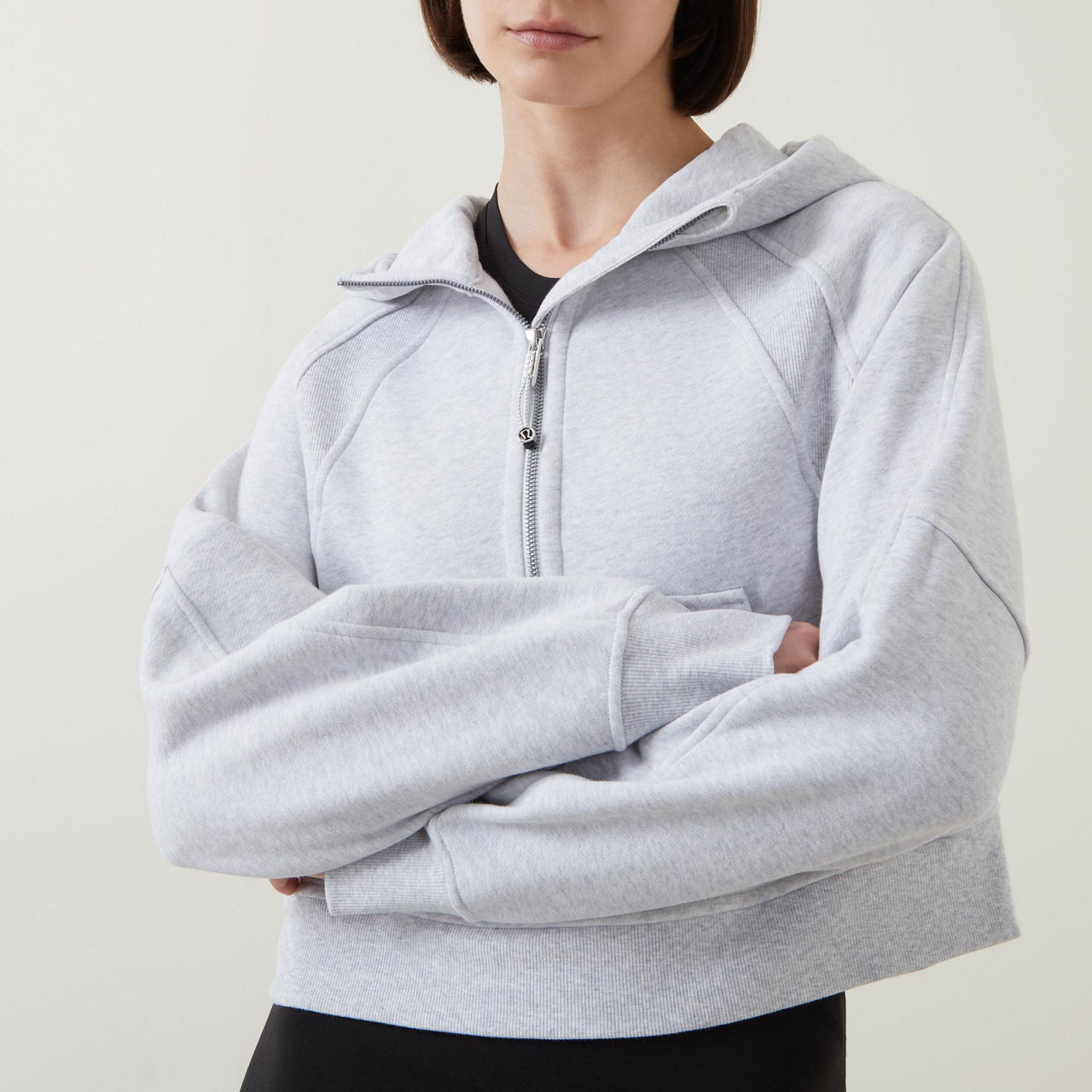 lululemon athletica Scuba Oversized Full-zip Hoodie - Color White