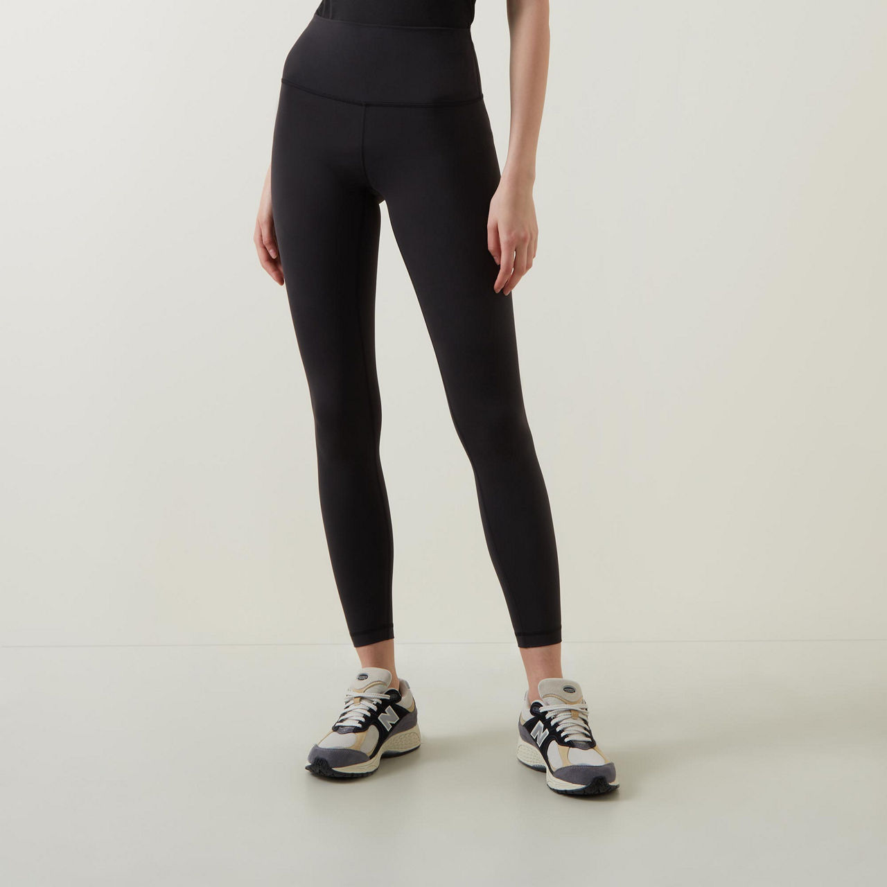 Lululemon Heathered Black 28 Wunder Under Pant HR Special Edition