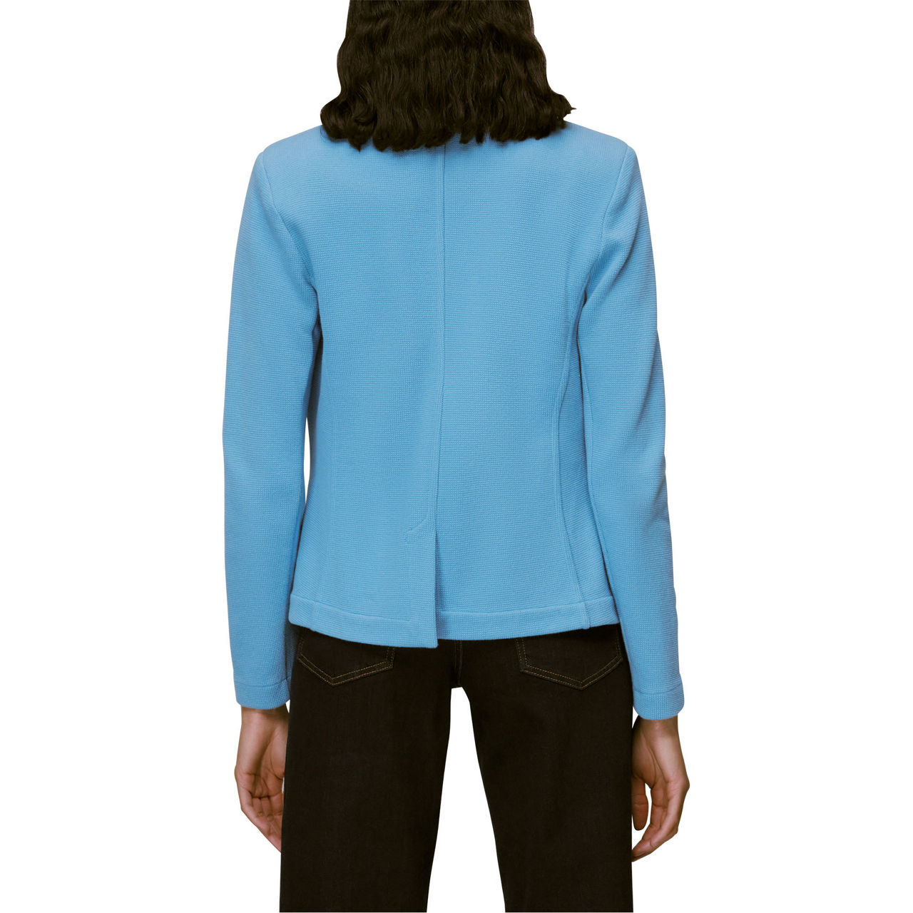 WHISTLES Slim Jersey Jacket