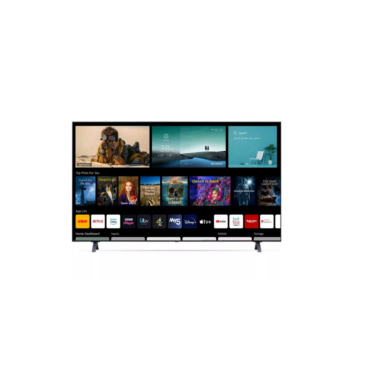 LG 60 Inch Smart 4K Ultra HD HDR LED TV With Google Assistant & Amazon