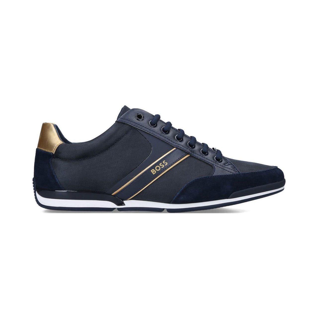 Boss saturn best sale low top trainers