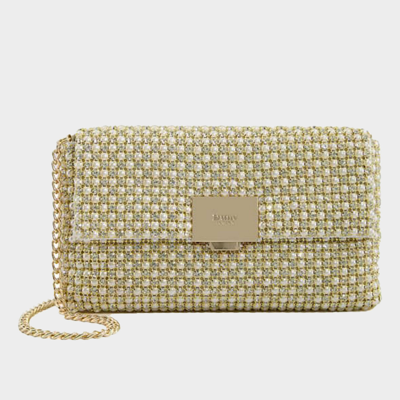 DUNE LONDON Evanders Embellished Clutch Bag