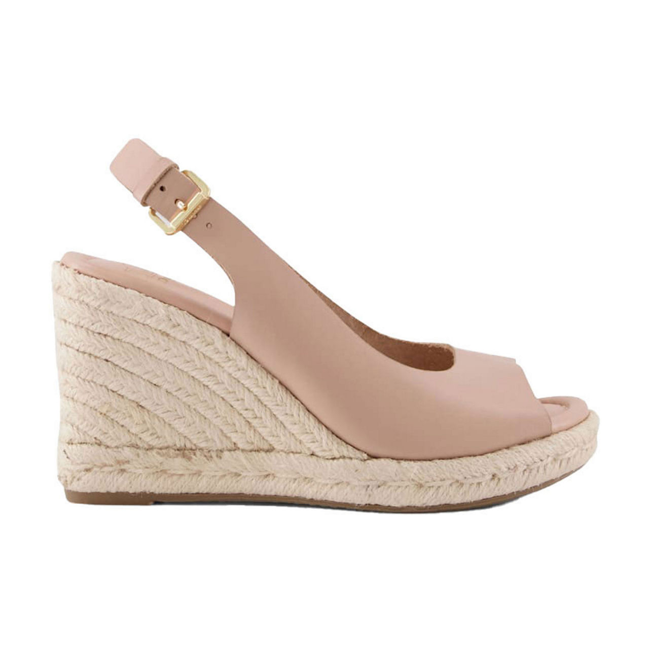 DUNE LONDON Kimmy Peep Toe Wedge Sandals