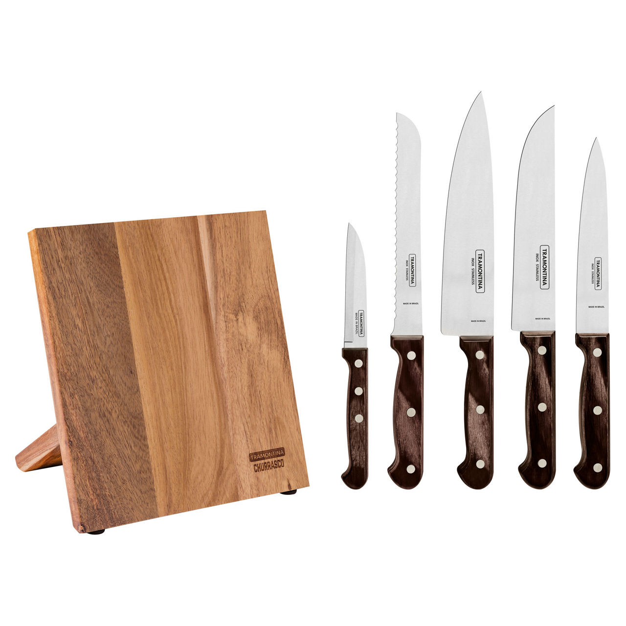 TRAMONTINA Six Piece Knife Block