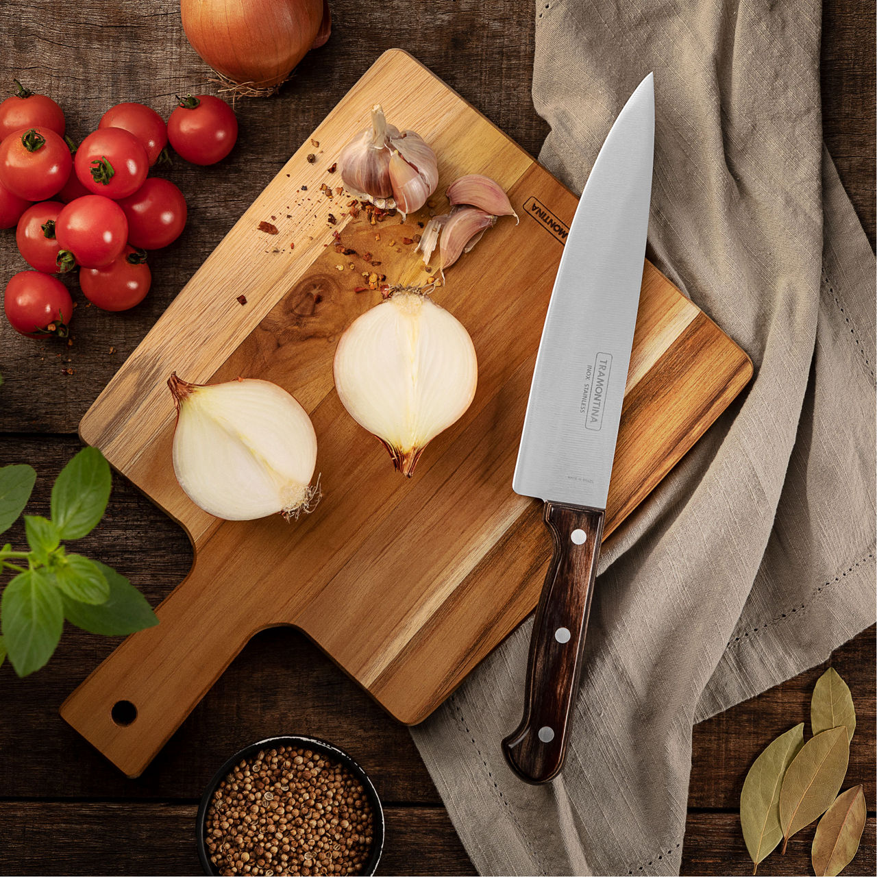 TRAMONTINA Six Piece Knife Block