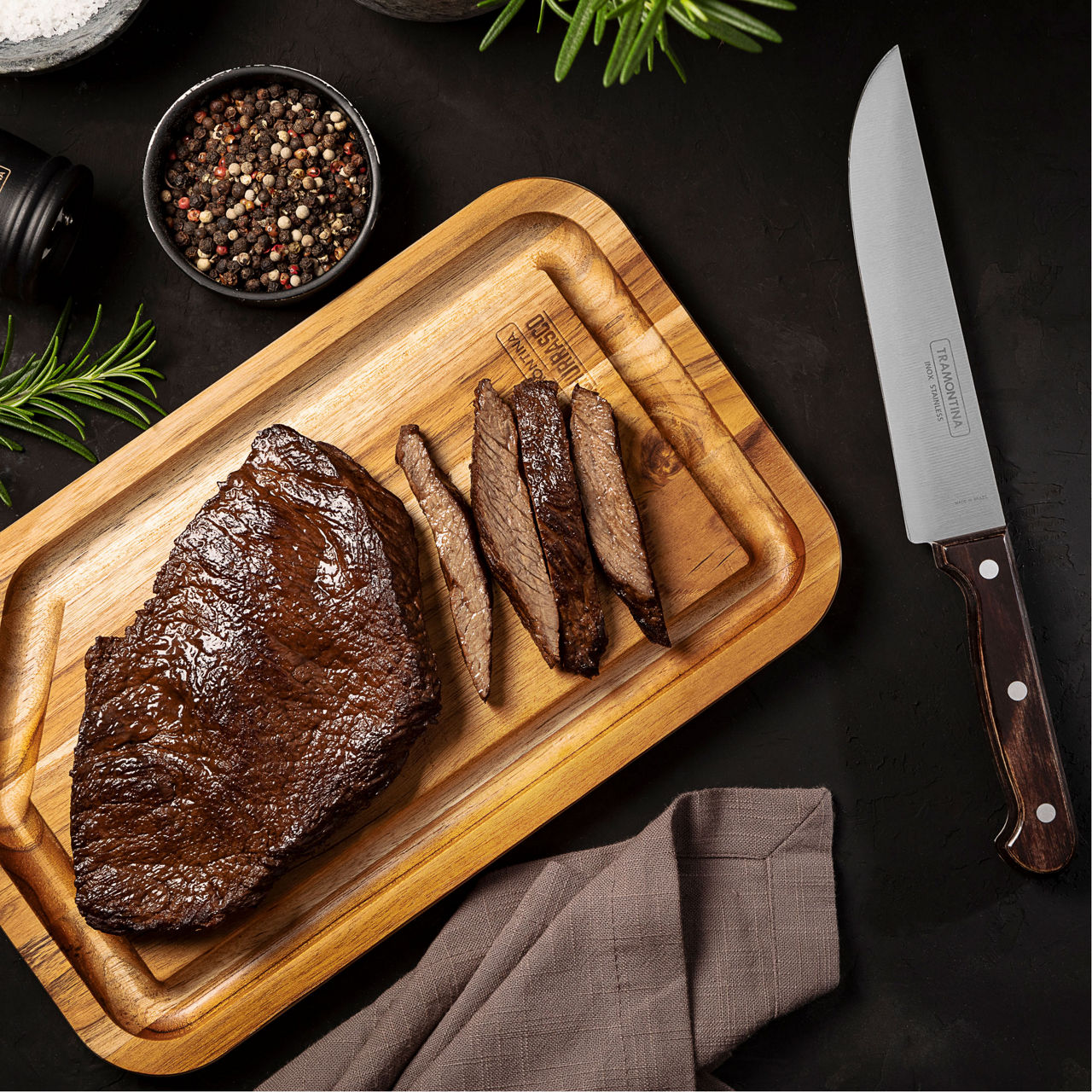 TRAMONTINA Six Piece Knife Block