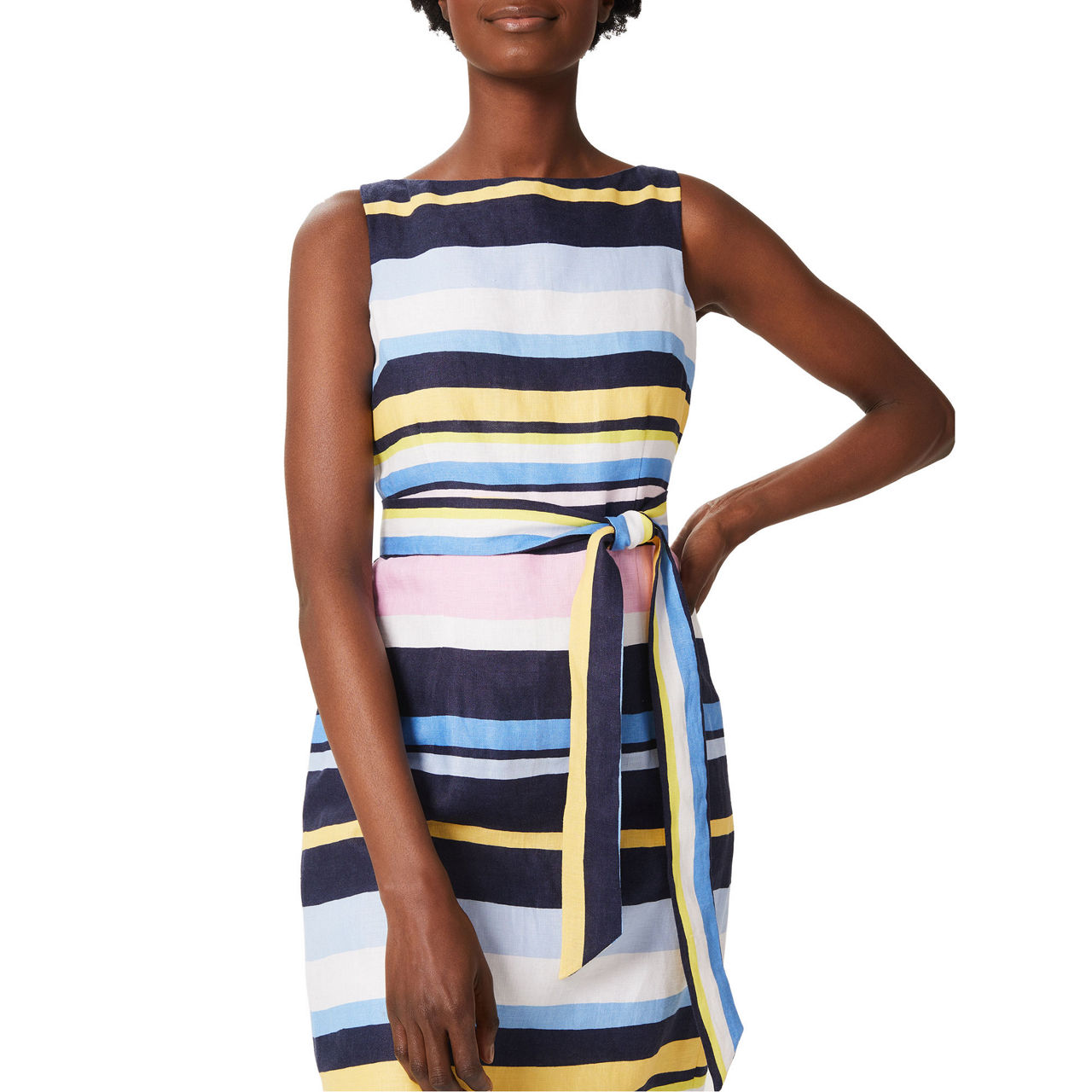 HOBBS Jaci Linen Dress
